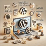 Installation & Einrichtung eines WordPress Online Shops mit Plugins & Auto-Updates